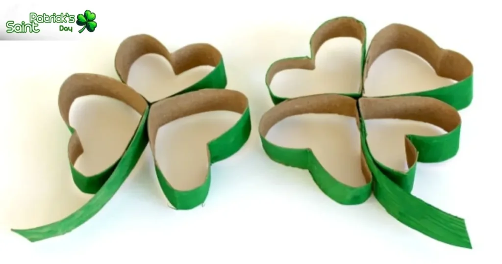 Recycled Paper Shamrocks: Sustainable & Simple